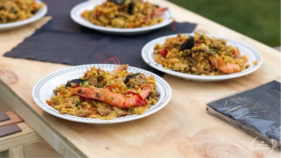 Porzioni piatti di paella ?La Paella di Piero ?